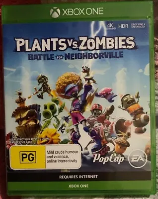 Microsoft Xbox One - Plants VS Zombies Battle For Neighborville Game Aus Release • $19.99