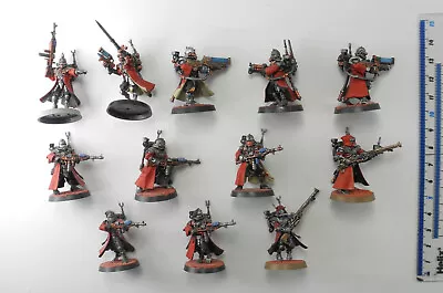 12 SKITARII Mainly Vanguard Plastic Adeptus Mechanicus Army Well Painted 40K 71 • £16