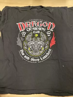 Black Dragon Training Club/Now With Sheep Launchers T Shirt/Size 2XL • $17