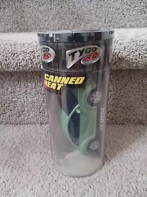 Factory Sealed TYCO R/C Canned Heat Green VW Beetle Mattell Wheels 1999 • $17