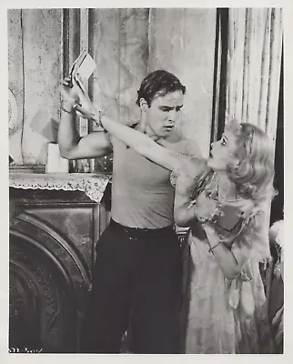 HOLLYWOOD MARLON BRANDO & VIVIEN LEIGH STREETCAR NAMED DESIRE 1951 ORIG Photo N • $69.99