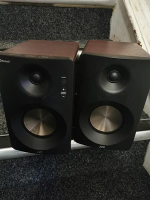£44.99 • Buy A Pair Of JVC Db-629xm Bluetooth Speakers In Brown
