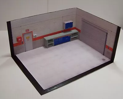 Diorama Garage 1/24 Or 1/32 - Add Your Car Or Truck And Create Your Own Display • $39.95