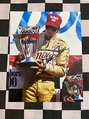 Vintage Danny Sullivan Signed Autograph Miller Lite Penske 8x10 Photo • $24