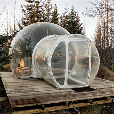 $1011 • Buy Transparent Inflatable Bubble House Air Dome Home Outdoor Camping Party Tent