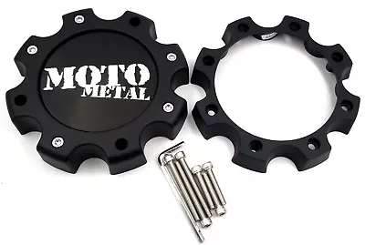 Moto Metal Matte Black Bolt On 8Lug Center Cap For MO956/963 Wheels 845L170S2 • $21