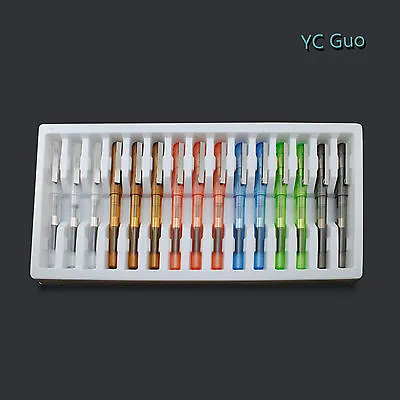 $19 • Buy 15X Jinhao 991 Transparent Demonstrator Fountain Pens Fine Nib Without Box