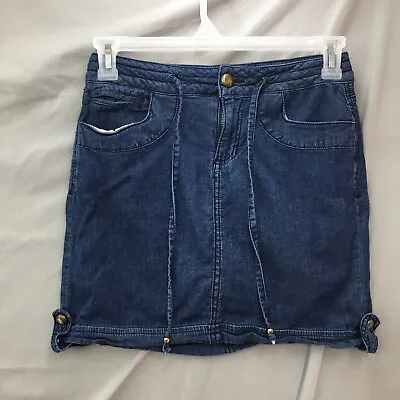 Baccini Denim Skirt Size 6P Womens • $9.07