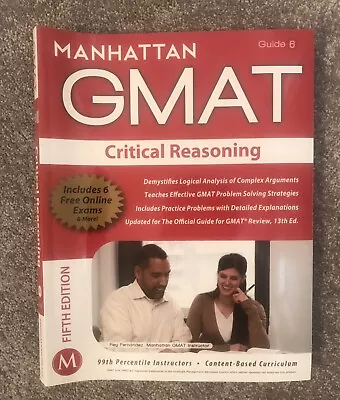 Manhattan GMat Roadmap Fifth Edition Book 6 • £4.50