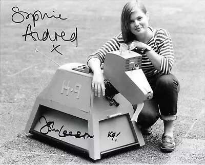 Sophie Aldred & John Leeson K-9 Doctor Who 8 X10  Signed Autograph Photo • $100