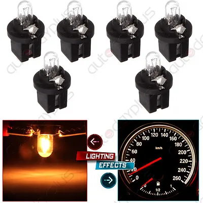 6X For Mercedes R129 W140 W170 W202 W210 Instrument Panel Light 1.2W Bulbs White • $8.02