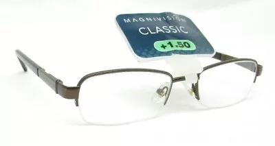 Magnivision Classic Tort Shell Reading Glasses CARSON BRN 53/19-140 Chs Diopter • $16.99