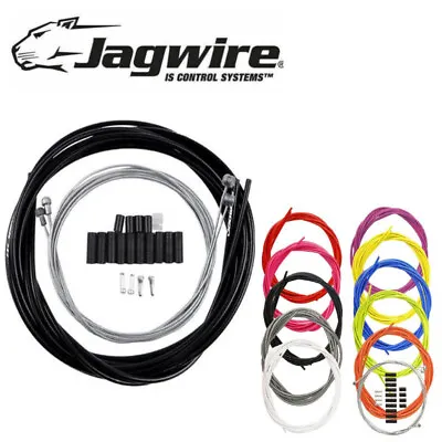 $14.89 • Buy Jagwire 5MM  Front & Rear Brake Gear Cable Kit Inner Outer MTB Mountain Bike Kit