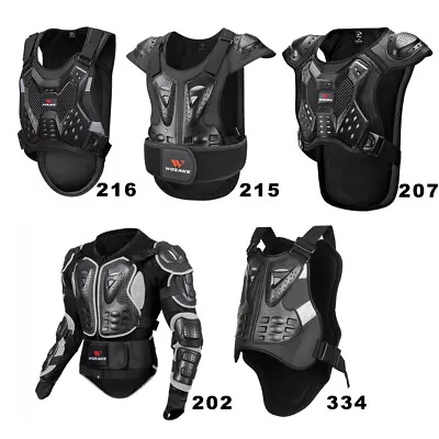 Adult Motocross Chest Protector Motorcycle Body Armoured Vest Protective Gear • $43.45