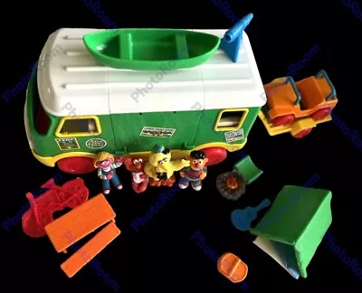 *Vintage 1992 Tyco Sesame Street Camper Play Set # 9313 With Accessories!!! • $39