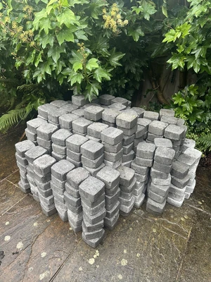 £145 • Buy Brett Aura Silver Fleck Block Paving