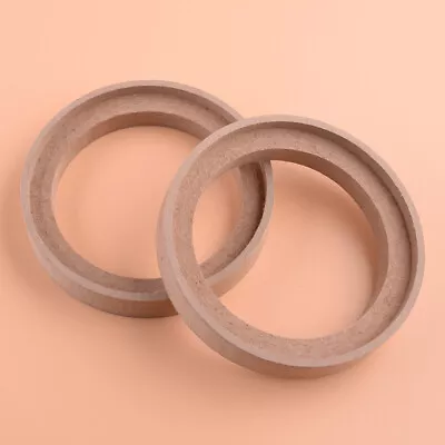 2x 4inch 110mm Car MDF Speaker Mounting Spacer Rings W/ Bezel • £7.97