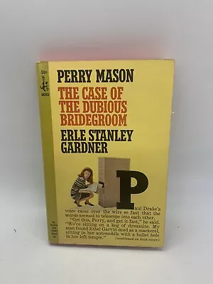 Case Of The Dubious Bridegroom Perry Mason 1965 Vintage Pocket Book PB • $5.99