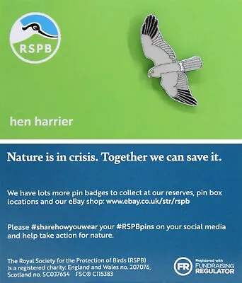 £4.50 • Buy RSPB New Brand Hen Harrier