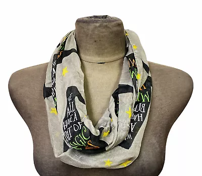 Halloween Theme Sheer Loop Scarves Scarf Pumpkins Sugar Skull Jack O Lanterns  • $4.95