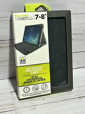 M-Edge Folio Power Pro Universal Keyboard Case Fits Tablets 7 -8  • $15.20