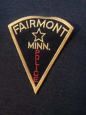 Minnesota  Police -   Fairmount  Police Department   MN  Police Patch • $5