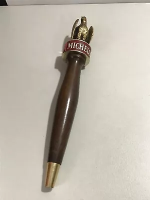 Vintage Michelob Eagle Beer Tap Handle 16 Inches Wood/brass   • $15