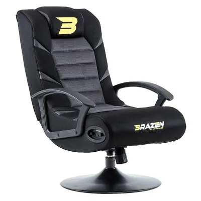 $451.95 • Buy Brazen Pride 2.1 Bluetooth Surround Sound Gaming Chair (Grey)