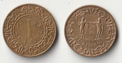 1962 Suriname 1 Cent Coin • $1.50