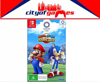 Mario & Sonic At The Olympic Games Tokyo 2020 Nintendo Switch Brand New • $75.95