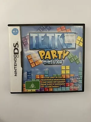 Tetris Party Deluxe Nintendo DS Game • $12