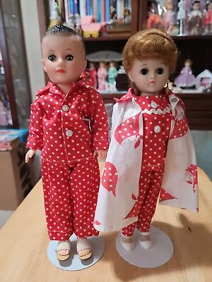 Vintage Vogue Dolls- Jill And Jeff In Matching P.J.'s • $75