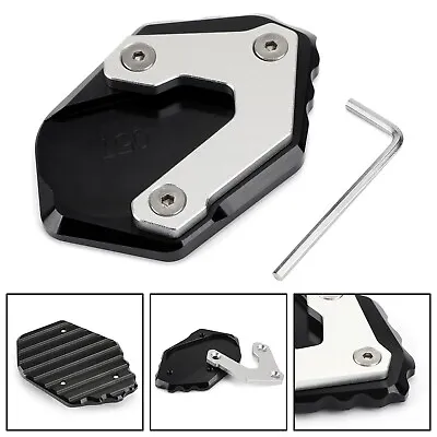 $16.99 • Buy CNC Moto Side Stand Extension Kickstand Enlarger Plate For BMW F750GS 2018-19 SA