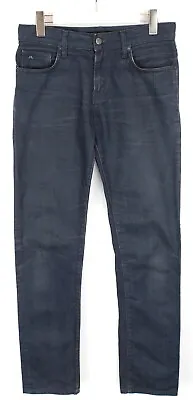J.LINDEBERG Jay Lead Blue Denim Jeans Men's W30/L34 Slim Fit Zip Fly Logo • $46.25