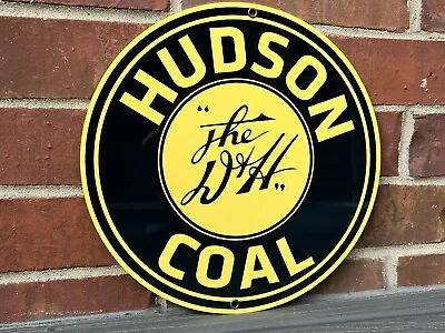 D&H Hudson Anthracite Rail Coal Burner Vintage Reproduction  Round Metal Sign • $19.99