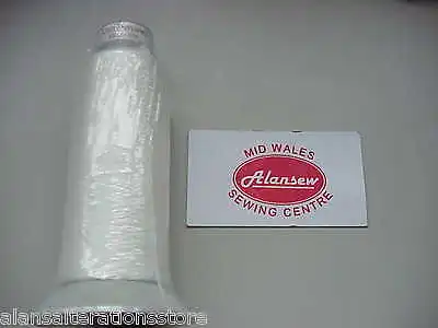 One Reel Clear Gutermann Skala  White 10000m Invisible Hemming Sewing Thread  • £19.95