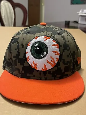 2010 Mishka New Era 59Fifty Fitted Hat Size 7 3/8 Keep Watch Eyeball. Digi Camo • $72.99