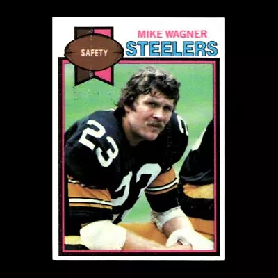 Mike Wagner 1979 Topps Pittsburgh Steelers #165 R310C 4 • $1.79