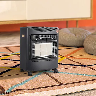 Indoor Portable 4.2kw Calor Gas Cabinet Heater Fire Butane With Regulator & Hose • £74.99