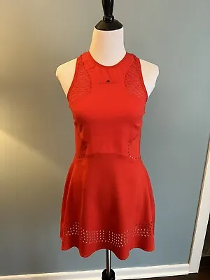 Stella McCartney Adidas Women's Red Barricade Designer Tennis Dress MED • $69