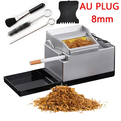 8mm Ultra Slim Electric Automatic Cigarette Rolling Machine Tobacco Injector AU • $96.99