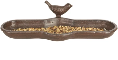 £30.19 • Buy Fallen Fruits Medium Cast Iron Bird Bath Brown - Gift Box