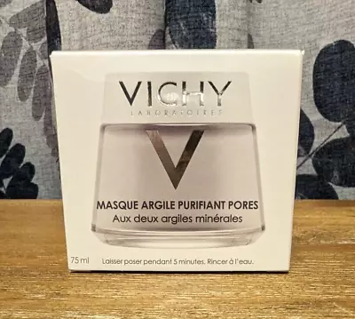 Vichy Pore Purifying Clay Make With Two Mineral Clays 2.53 Fl. Oz. New In Box • $14.95