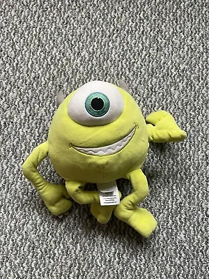 10” Monsters Inc Disney Mike Wazowski Plush Toy. Disney Store Stamped. • £11.99