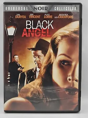 Black Angel (L'ange Noir) 1946 DVD NTSC Region 1 Dan Duryea Peter Lorre FREE P&P • £9.98