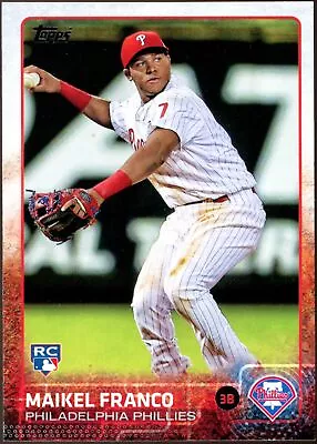 2015 Topps Maikel Franco #309 Rookie Card • $1.50