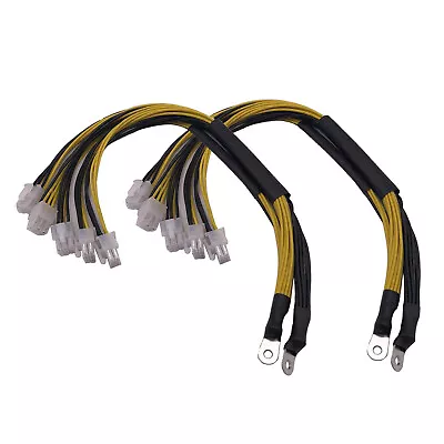 2pcs 6Pin Connector Sever Power Supply Cable For Bitmain Antminer APW3 APW7 • $22.99