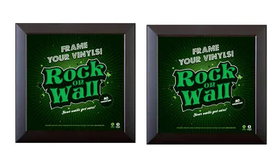 Set Of Two Vinyl Record Frames -  Easily Display Your Record Albums On Your Wall • $56