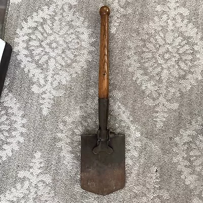 Vintage Military West German Entrenching Tool Shovel W/ Sheath 1957 • $60