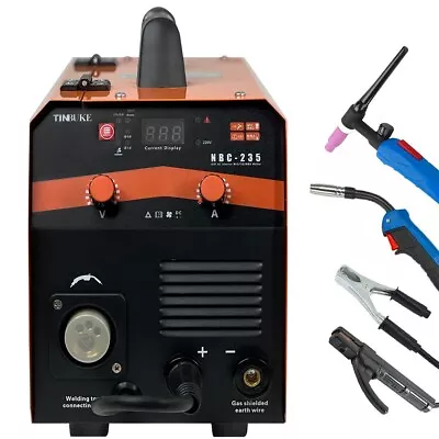 £228 • Buy 3-in-1 MIG/Stick/TIG Welding Machine MIG Welder Flux Core Gas/Gasless 220V 200A